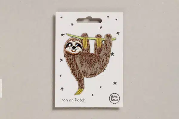 Sloth Iron on Patch