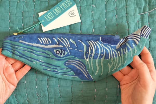 Whale Fabric Case